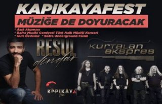 KAPIKAYAFEST MÜZİĞE DE DOYURACAK