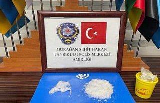 Sinop'ta uyuşturucu operasyonunda bir kişi...