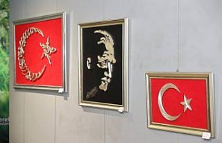 Tokat'ta filografi sergisi açıldı