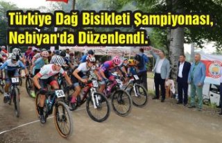 Türkiye Dağ Bisikleti Şampiyonası, Nebiyan'da...