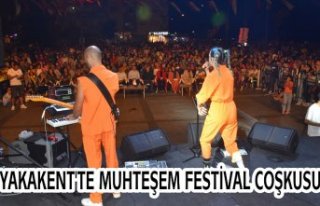 Yakakent'te Muhteşem Festival Coşkusu