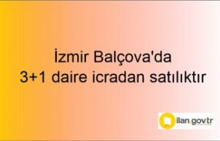 İzmir Balçova'da 3+1 daire icradan satılıktır