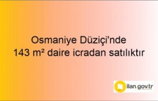 Osmaniye Düziçi'nde 143 m² daire icradan satılıktır
