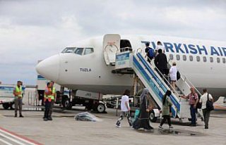 Rize-Artvin Havalimanı'nda 3 ayda 196 bin 826 yolcu...