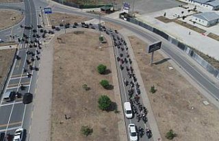 Rota 61 Motosiklet Festivali, yaklaşık 400 motosikletçinin...