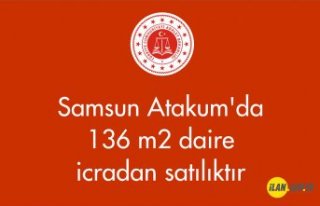 Samsun Atakum'da 136 m² daire icradan satılıktır
