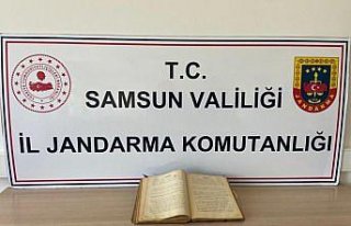 Samsun'da tarihi eser niteliğinde Kur'an-ı...