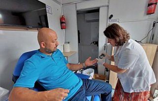 Altınordu'da mobil sağlık tarama aracı hizmete...