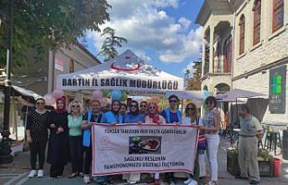 Bartın'da Halk Sağlığı Haftası etkinliği yapıldı