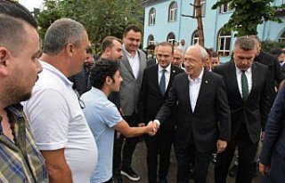 CHP Genel Başkanı Kılıçdaroğlu, Giresun'da fındık...