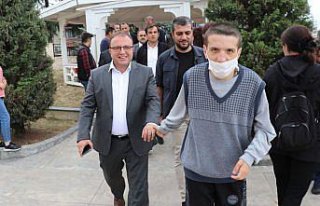 Nayman ve Özdemir özel öğrencilerle bir araya...