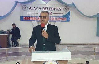 Alaca Belediyesi muhtarları ağırladı