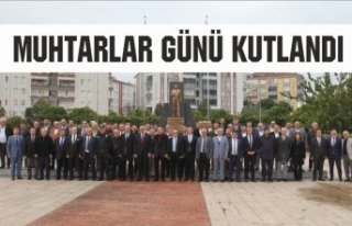 Bafra’da Muhtarlar Günü Kutlandı