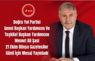 Doğru Yol Partisi genel başkan yardımcısı ve...