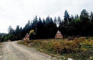 Motor sporlarının yapıldığı Suğla Yaylası...