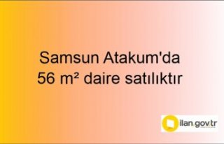 Samsun Atakum'da 56 m² daire icradan satılıktır