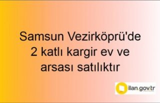 Samsun Ladik'te 2000 m² tarla mahkemeden satılıktır