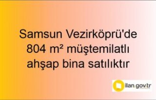 Samsun Vezirköprü'de 804 m² müştemilatlı...