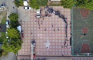 Sinop'ta yangın tatbikatı yapıldı