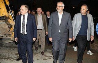 Bafra'da SASKİ tarafından içme suyu ve kanalizasyon...