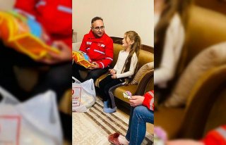 Düzceli küçük kızın Türk Kızılay ve AFAD...