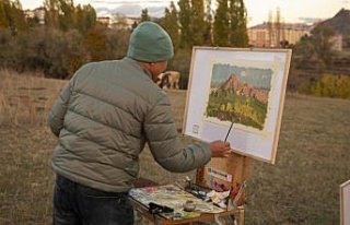 Giresun'un doğal ve kültürel değerleri ressamların...