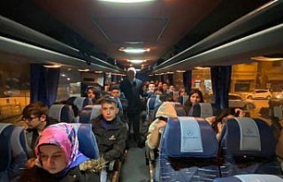Taşköprü'de öğrenciler Çanakkale'ye gitti