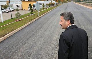Tokat Belediye Başkanı Eroğlu, asfaltlama çalışması...