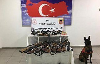 Tokat merkezli silah kaçakçılığı operasyonunda...