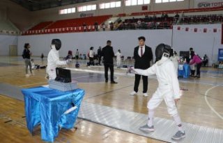 Trabzon'da eskrim bölgesel epe açık turnuvaları...