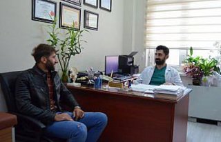 Trabzon'da dizindeki bağlar kopan hasta ameliyatla...