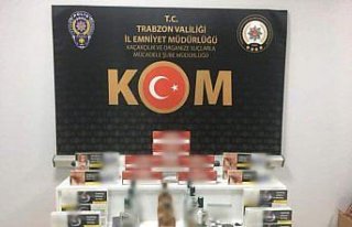 Trabzon'da kaçak içki, sigara ve elektronik...