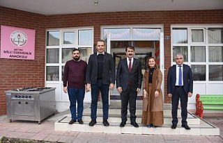 Artvin Milli Eğitim Müdürü Acar, anaokulunu ziyaret...