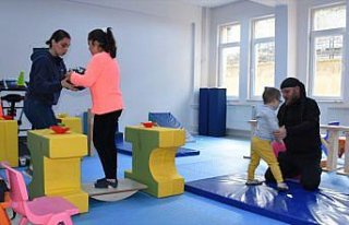 Artvin'de özel gereksinimli öğrenciler sporla...