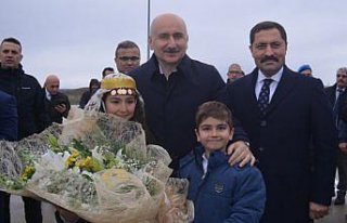 Bakan Karaismailoğlu, Amasya Merzifon Havalimanı...