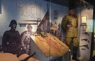Çanakkale Savaşları Mobil Müzesi Amasya'da ziyarete...