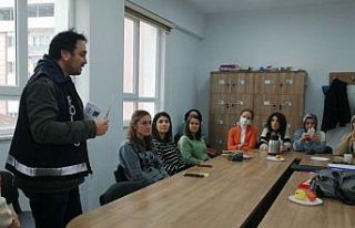 Havza'da kadınlara KADES uygulaması tanıtıldı