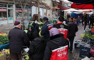 Havza'da kadınlara yönelik KADES bilgilendirmesi