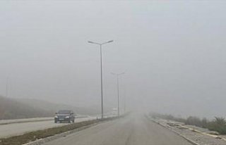 Karabük'te sis etkili oluyor