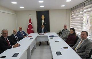 Merzifon'da yatırım değerlendirme toplantısı...