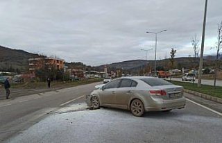 Samsun'da tırla çarpışan otomobilin sürücüsü...
