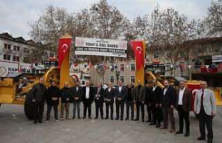 Tokat'ta İl Özel İdaresi'ne yeni alınan...