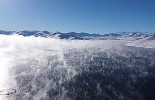 Bayburt'ta sis etkili oldu