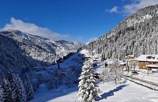 Kaçkar Dağları Milli Parkı'nda kar kalınlığı...