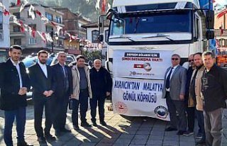 Ayancık ve Gerze ilçelerinden deprem bölgesine...