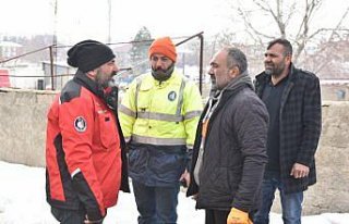 Kahramanmaraş'ın Afşin ilçesinde altyapı...