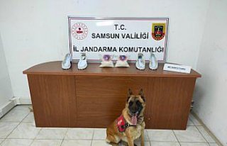 Kargoyla gönderilen ayakkabılara gizlenmiş 1 kilo...
