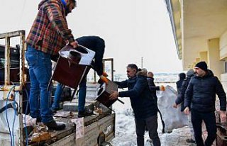 Ladik'ten deprem bölgesine yardım gönderildi