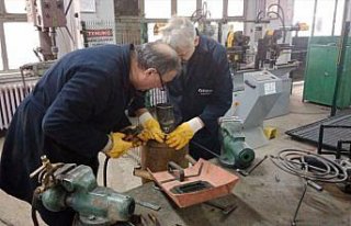 Meslek liselilerin ürettiği sobalar 