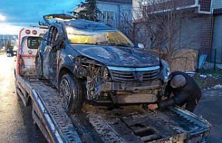 Samsun'da otomobilin devrilmesi sonucu 2 kişi...